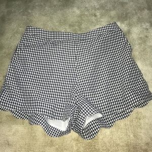Gingham shorts
